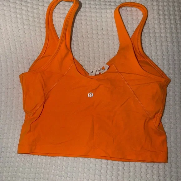 Lululemon Orange Align Tank - Picture 4 of 7